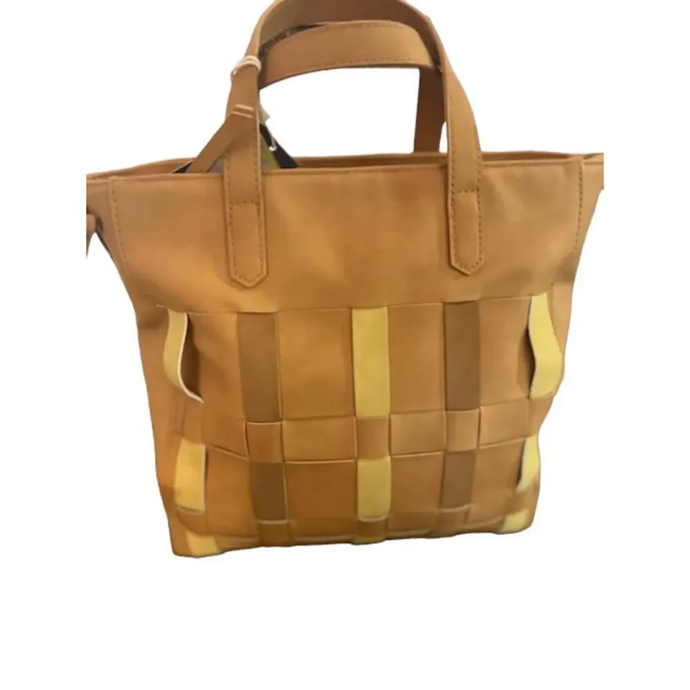 Universal Thread Womens Handbag Adjustable Handle Tan Tote Brown OS New - Picture 1 of 3
